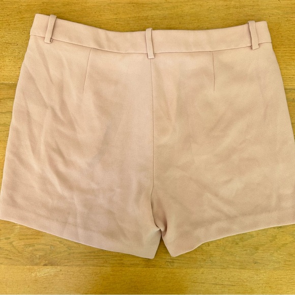 J. Crew pleated trouser shorts light pink EUC - size 8 - Picture 2 of 5